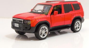 ماشین فلزی تویوتا لندکروزر (3443YT) قرمز