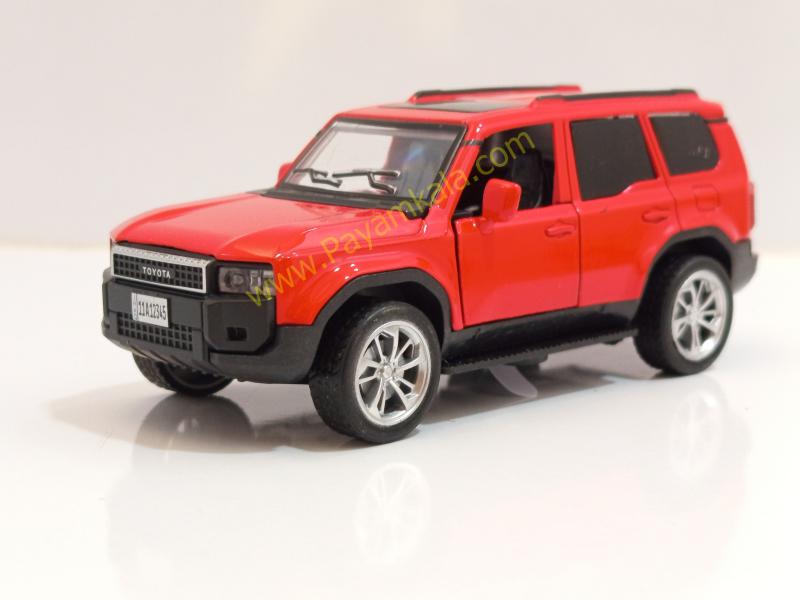 ماشین فلزی تویوتا لندکروزر (3443YT) قرمز