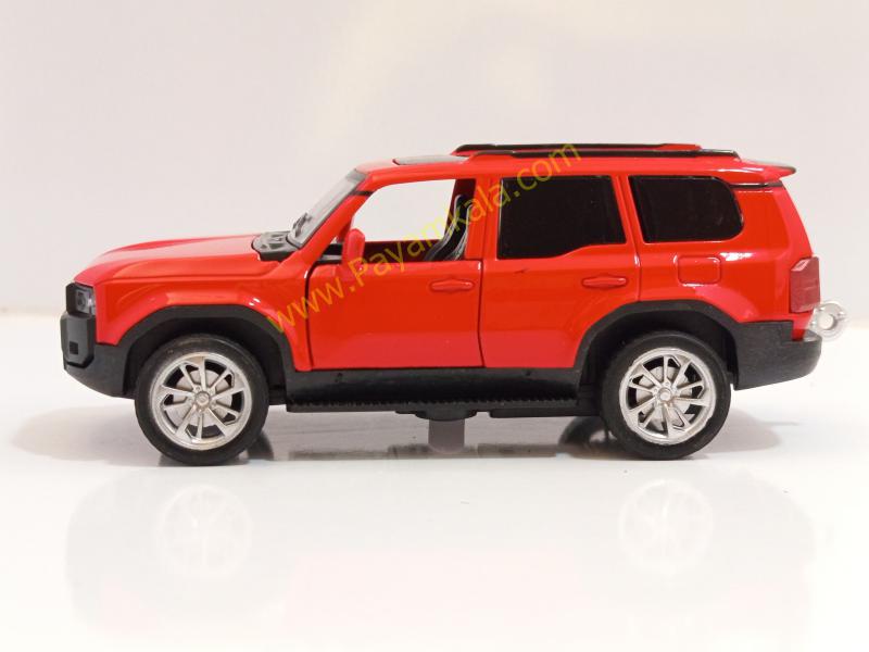 ماشین فلزی تویوتا لندکروزر (3443YT) قرمز