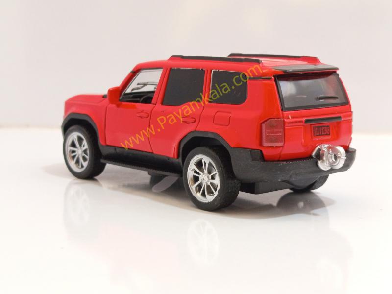 ماشین فلزی تویوتا لندکروزر (3443YT) قرمز