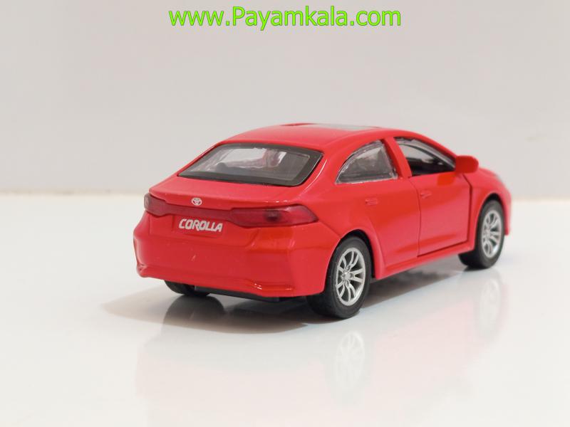 ماشین فلزی تویوتا کرولا (TOYOTA COROLLA) (3493) قرمز