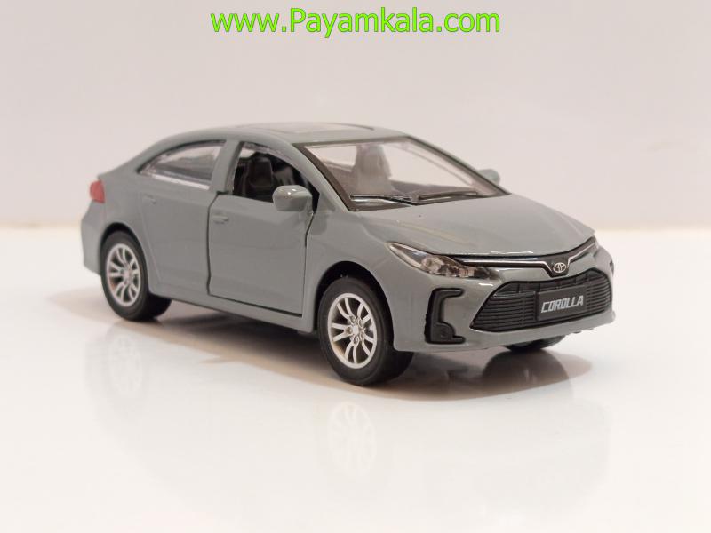 ماشین فلزی تویوتا کرولا (TOYOTA COROLLA) (3493) طوسی