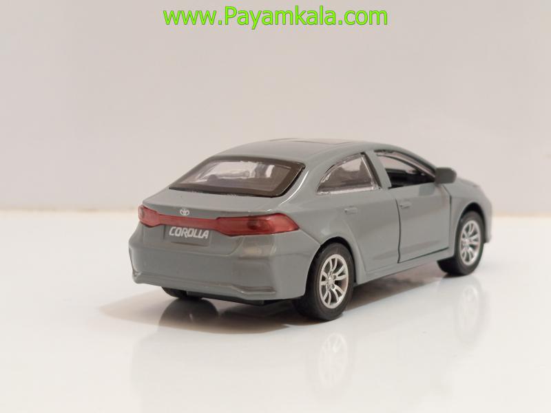 ماشین فلزی تویوتا کرولا (TOYOTA COROLLA) (3493) طوسی