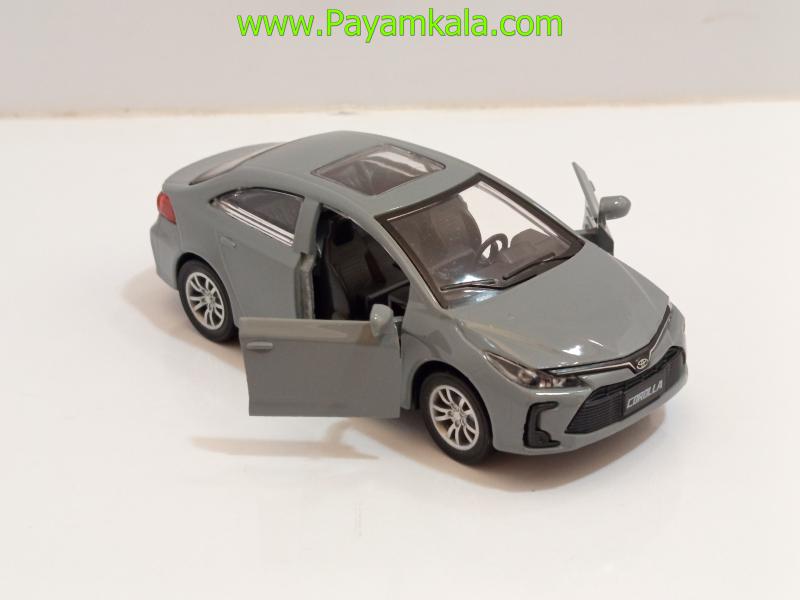 ماشین فلزی تویوتا کرولا (TOYOTA COROLLA) (3493) طوسی