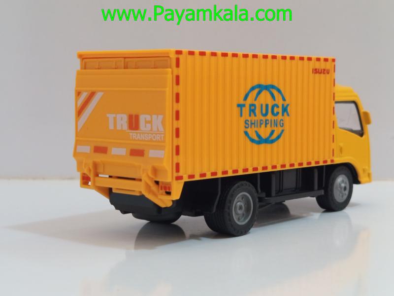 ماکت کامیون ایسوزو فلزی (ISUZU TRUCK) زرد