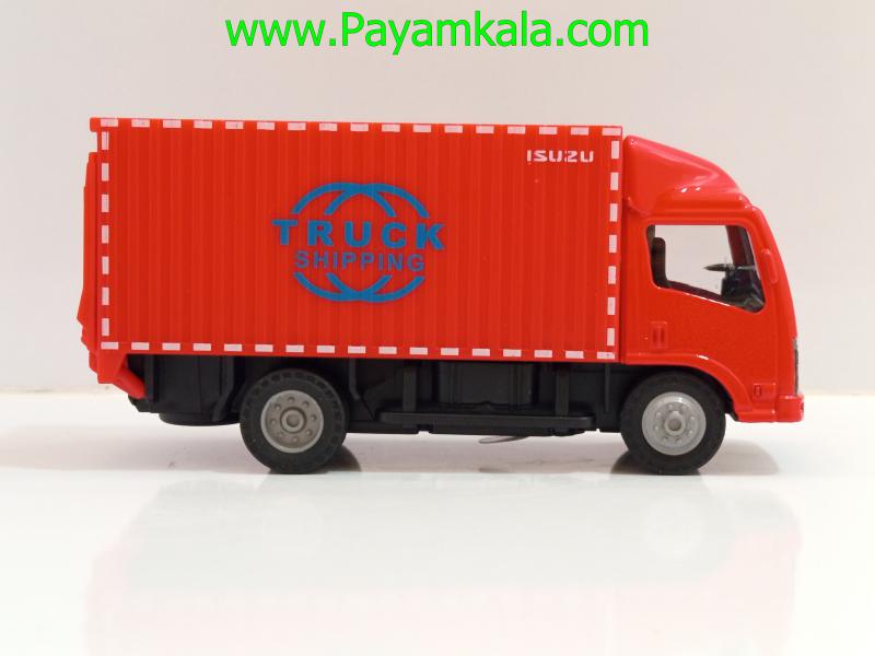ماکت کامیون ایسوزو فلزی (ISUZU TRUCK) قرمز