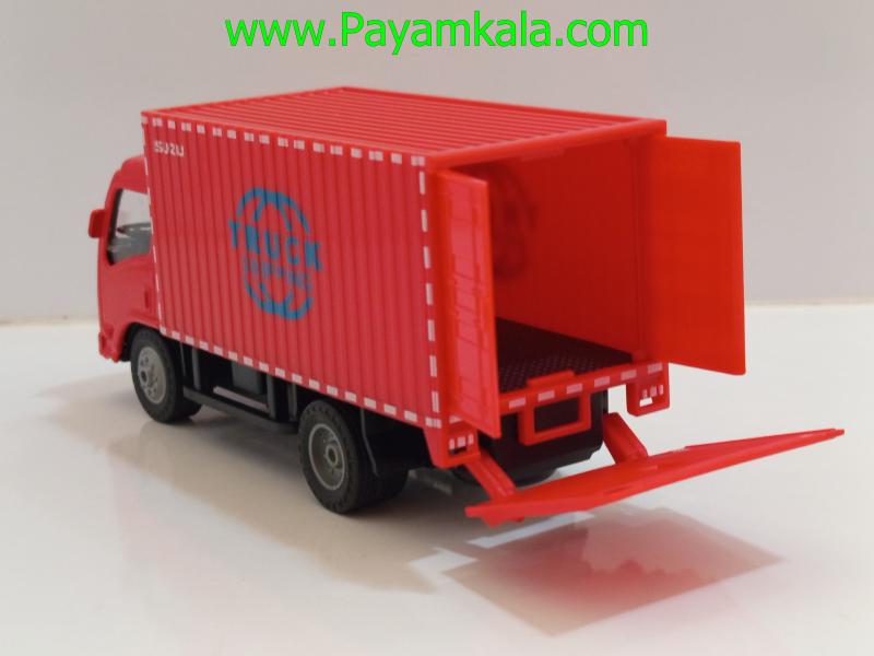 ماکت کامیون ایسوزو فلزی (ISUZU TRUCK) قرمز