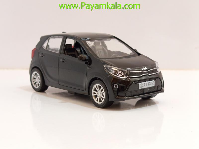 ماشین فلزی کیا مورنینگ (1:36 KIA MORNING) مشکی