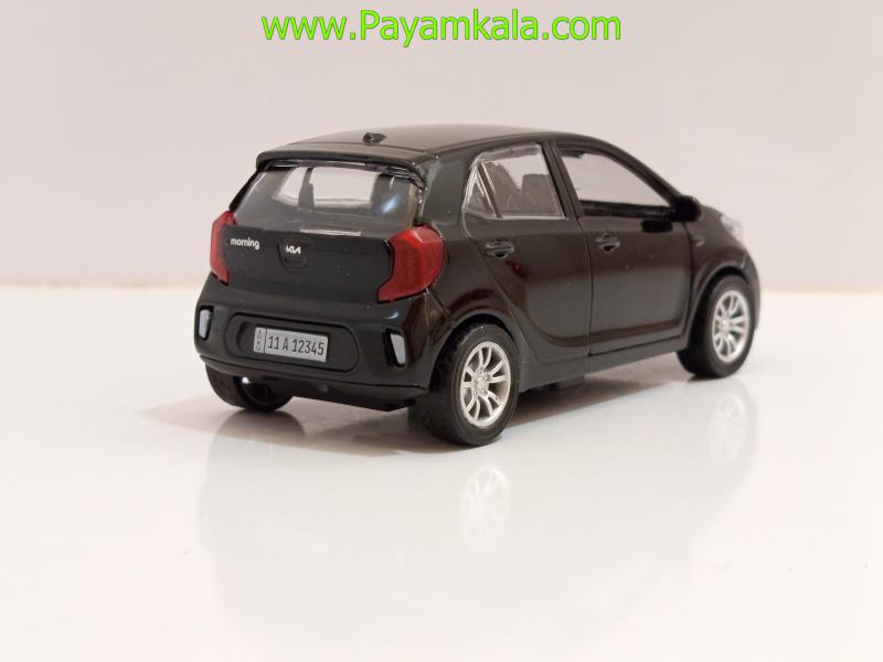 ماشین فلزی کیا مورنینگ (1:36 KIA MORNING) مشکی
