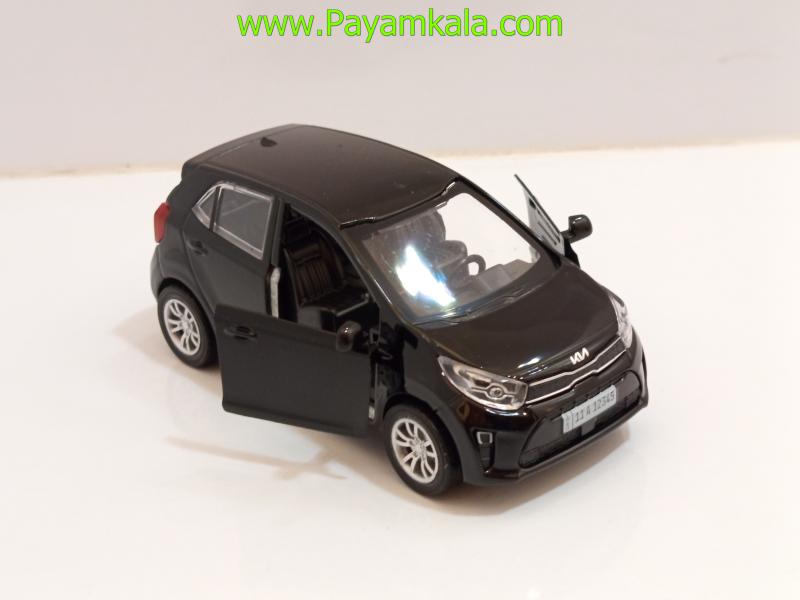 ماشین فلزی کیا مورنینگ (1:36 KIA MORNING) مشکی