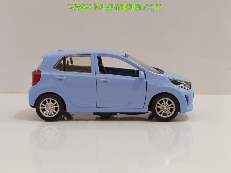 ماشین فلزی کیا مورنینگ (1:36 KIA MORNING) آبی
