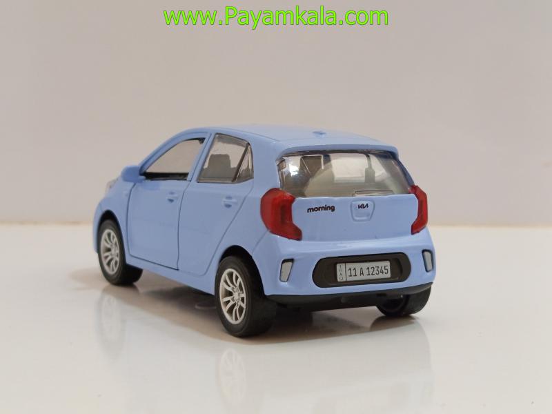 ماشین فلزی کیا مورنینگ (1:36 KIA MORNING) آبی
