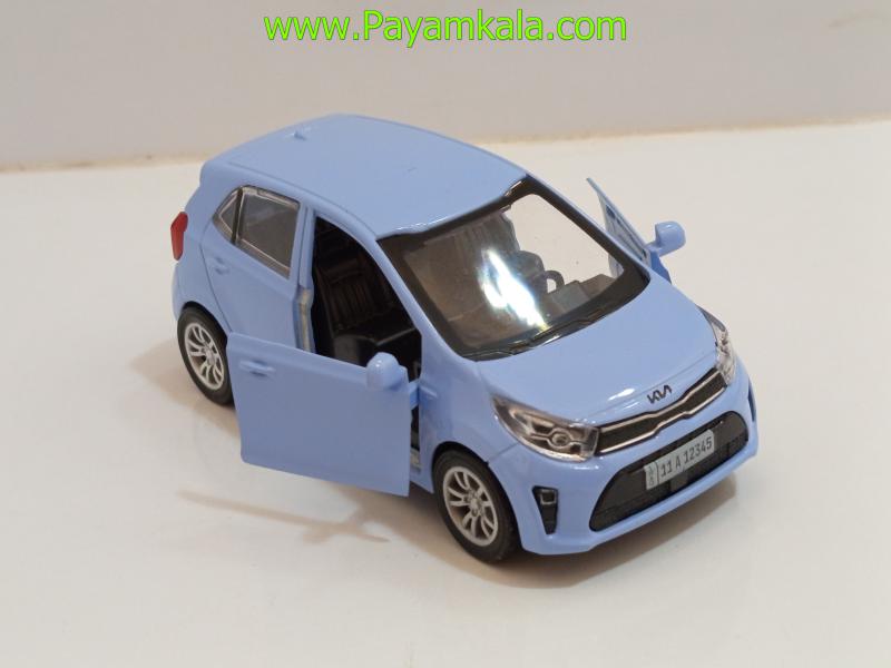 ماشین فلزی کیا مورنینگ (1:36 KIA MORNING) آبی