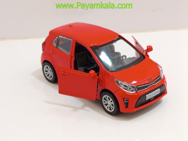 ماشین فلزی کیا مورنینگ (1:36 KIA MORNING) قرمز