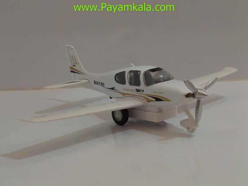 ماکت هواپیمای Cirrus SR22 | مدل فلزی چراغدار و موزیکال ✅