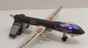 ماکت پهپاد نظامی MQ-1 Predator سرمه‌ای | مدل Air Force U.S. Navy