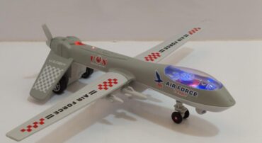 ماکت پهپاد نظامی MQ-1 Predator طوسی | مدل Air Force U.S. Navy