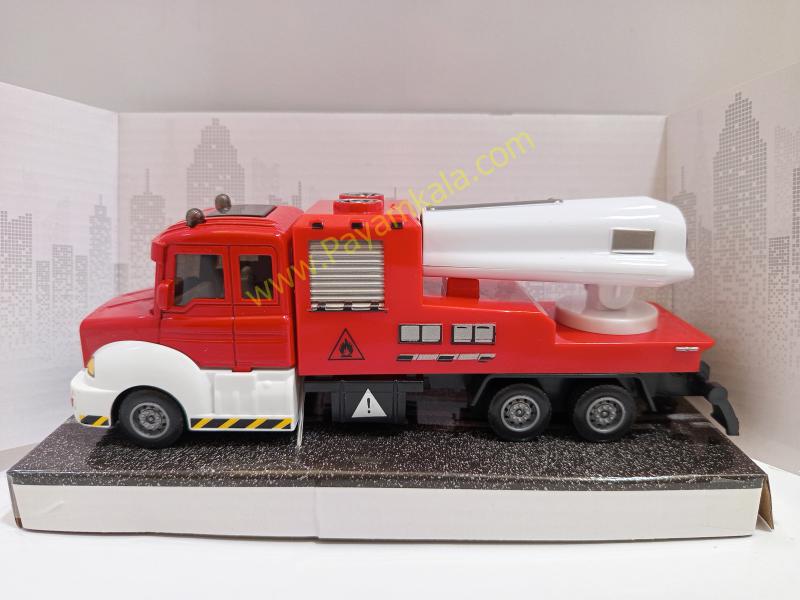 ماکت ماشین آتشنشانی مه پاش عقبکش (6001 1:38) قرمز