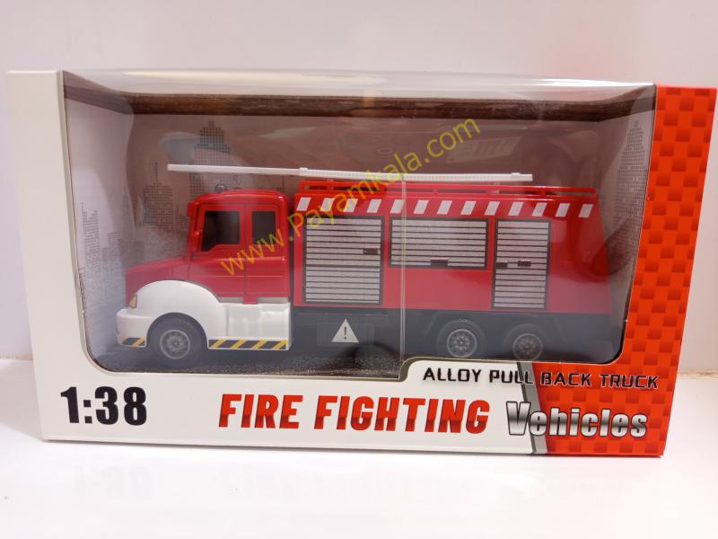 ماکت ماشین آتشنشانی عملیات عقبکش (6001 1:38) قرمز