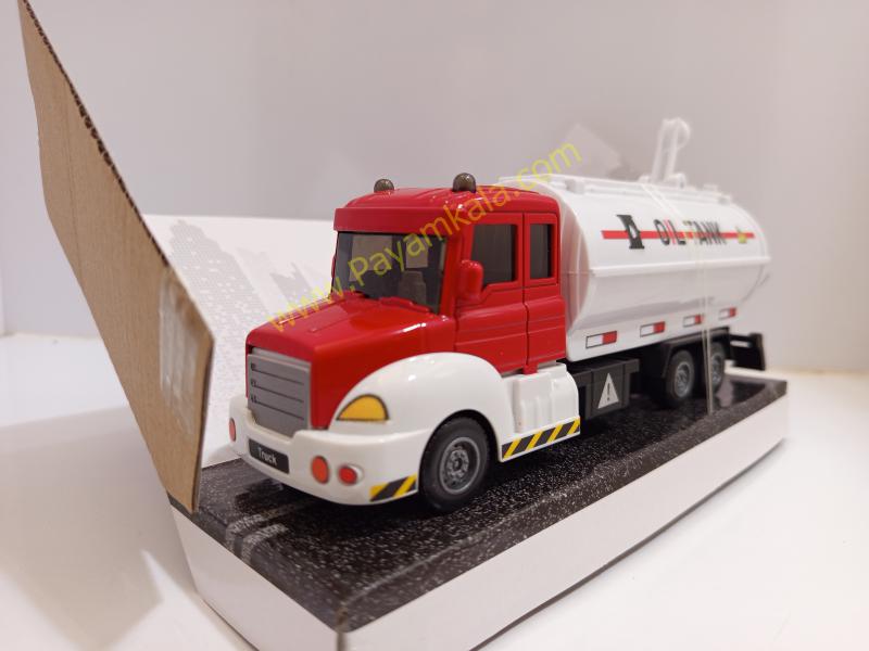 ماکت ماشین آتشنشانی تانکردار عقبکش (6001 1:38) قرمز