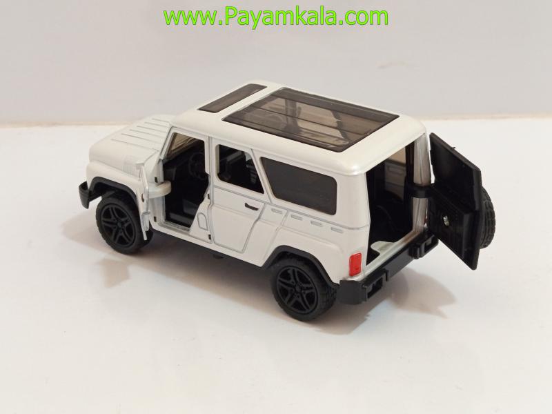 ماشین فلزی اسباب بازی یواز هانتر (36171D) سفید