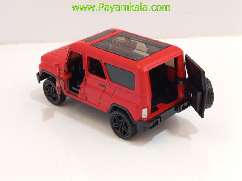 ماشین فلزی اسباب بازی یواز هانتر (36171D) قرمز