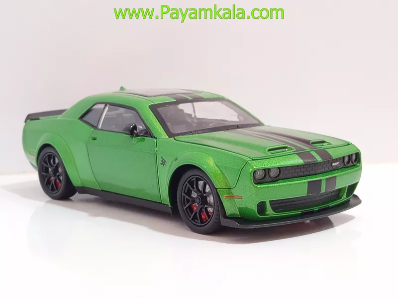 ماشین فلزی دوج اسپرت (DODGE SRT CHEZHI) (1:24) سبز