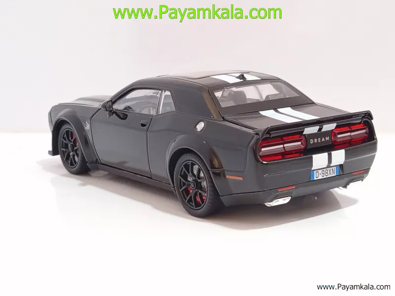 ماشین فلزی دوج اسپرت (DODGE SRT CHEZHI) (1:24) مشکی