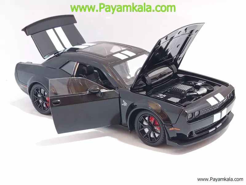 ماشین فلزی دوج اسپرت (DODGE SRT CHEZHI) (1:24) مشکی