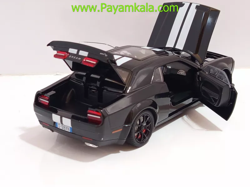 ماشین فلزی دوج اسپرت (DODGE SRT CHEZHI) (1:24) مشکی