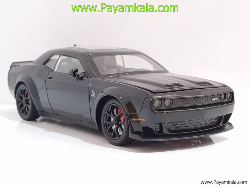 ماشین فلزی دوج دودزا (DODGE SRT CHEZHI) (1:24) مشکی