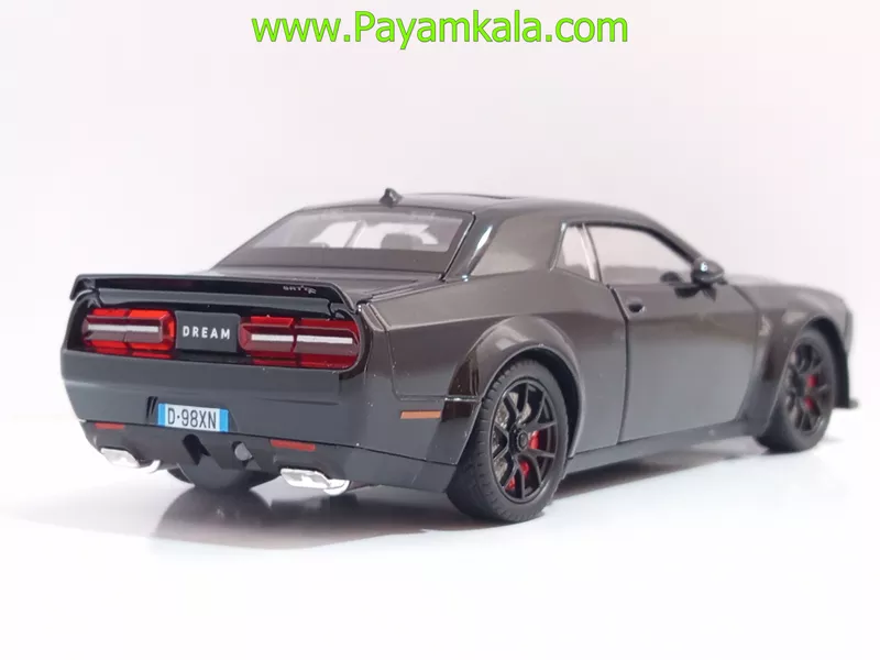 ماشین فلزی دوج دودزا (DODGE SRT CHEZHI) (1:24) مشکی