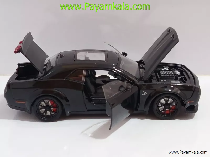 ماشین فلزی دوج دودزا (DODGE SRT CHEZHI) (1:24) مشکی