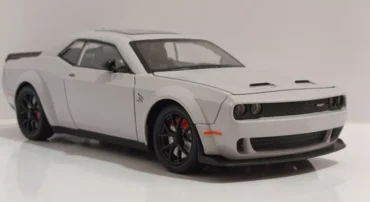 ماشین فلزی دوج دودزا (DODGE SRT CHEZHI) (1:24) طوسی