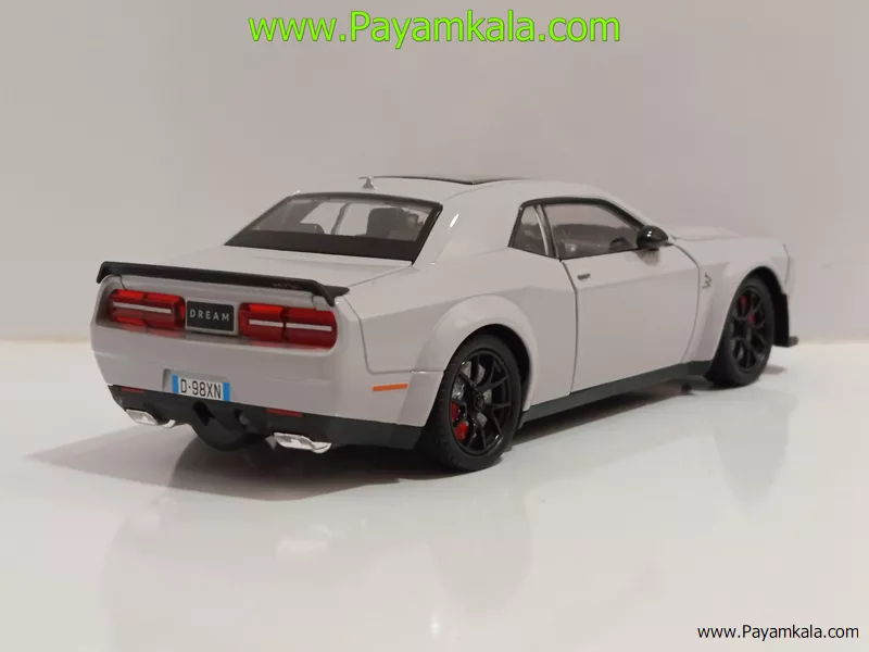 ماشین فلزی دوج دودزا (DODGE SRT CHEZHI) (1:24) طوسی