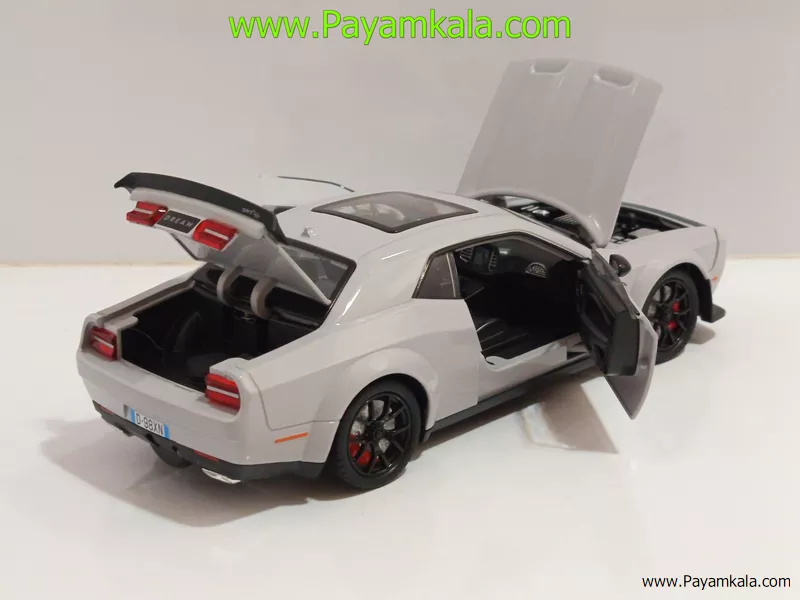 ماشین فلزی دوج دودزا (DODGE SRT CHEZHI) (1:24) طوسی