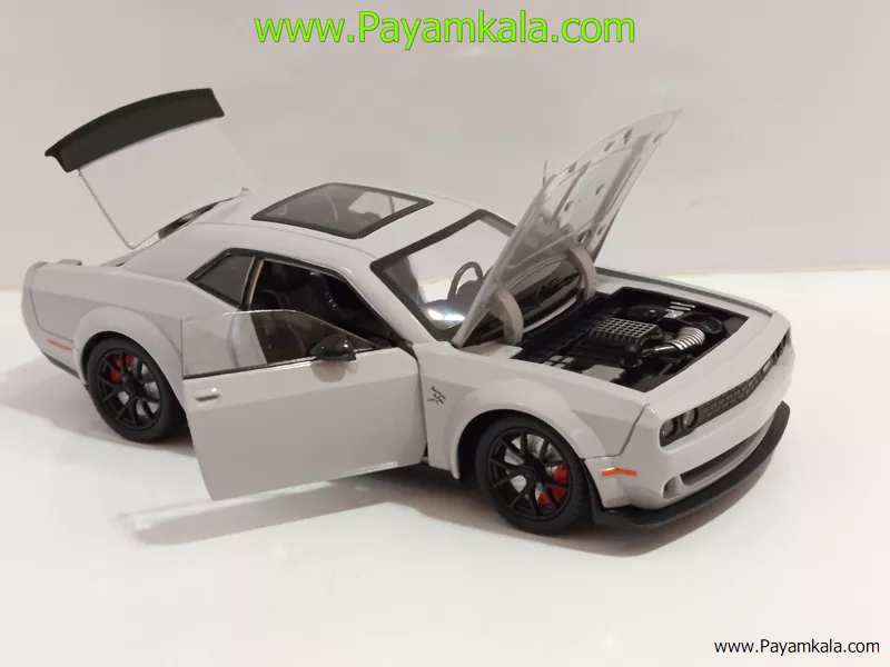 ماشین فلزی دوج دودزا (DODGE SRT CHEZHI) (1:24) طوسی